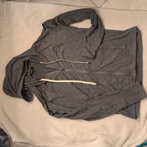 Zobha XL zip up hoodie grey gray in excellent condition